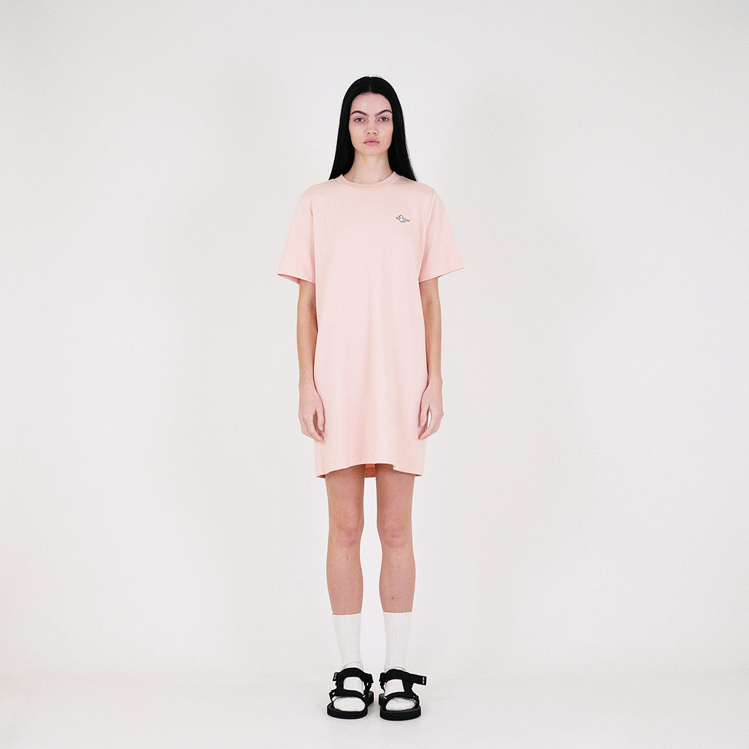 Women Embroidered T-Shirt Dress - SW2401061