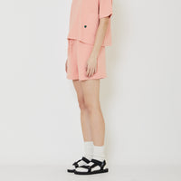 Women Elastic Waist Shorts - SW2402027