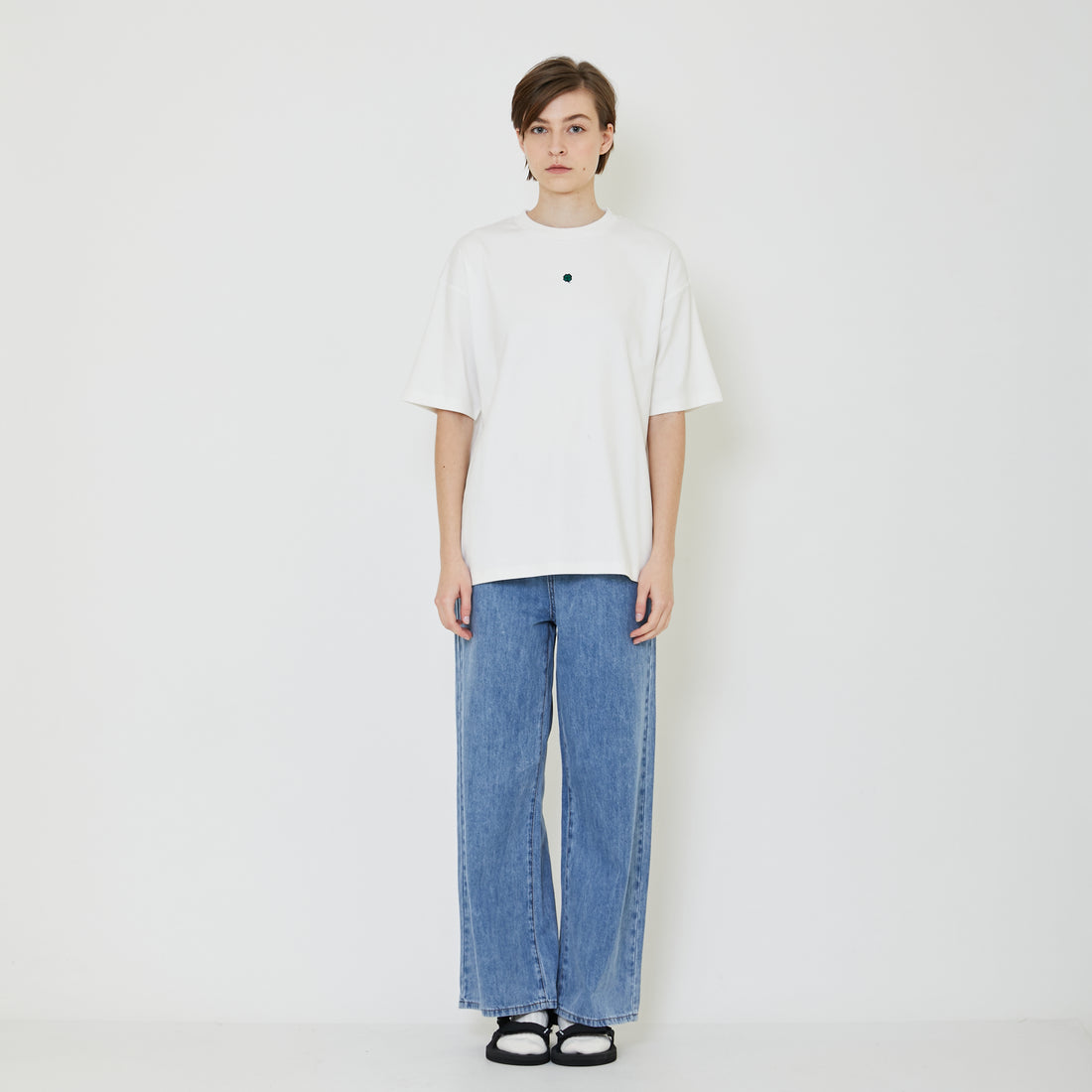 Women Embroidered Oversized Top - SW2403047