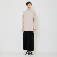 Women Raglan Sleeve Blouse - Dusty Pink - SW2403053B