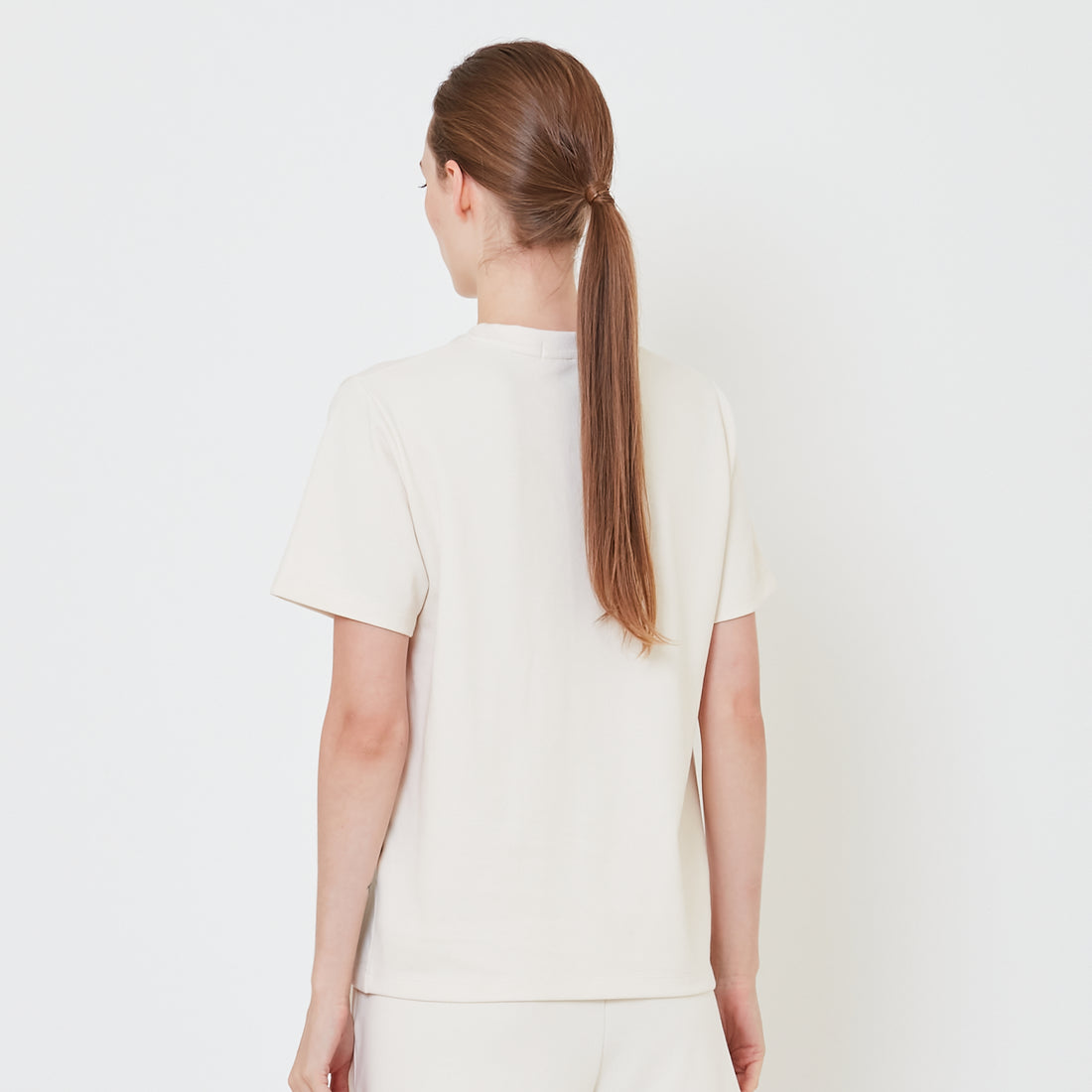 Women Embroidery Essential Tee - SW2409149