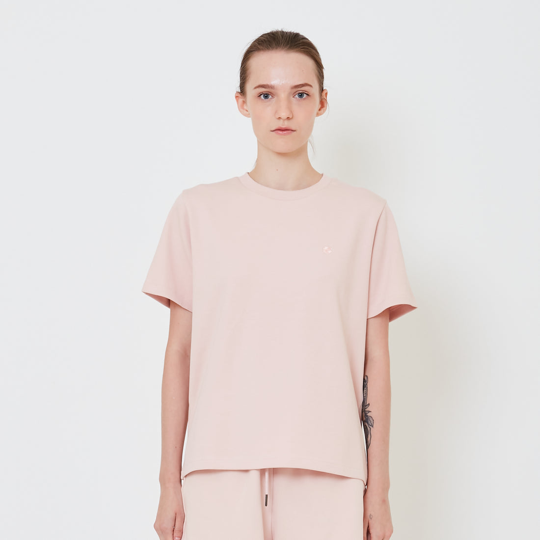 Women Embroidery Essential Tee - SW2409149