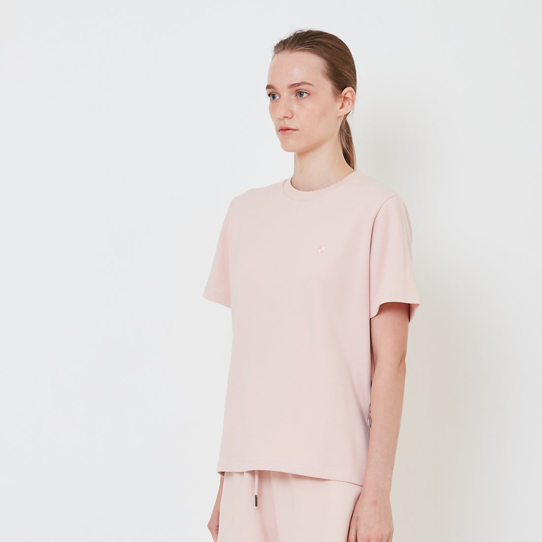 Women Embroidery Essential Tee - SW2409149