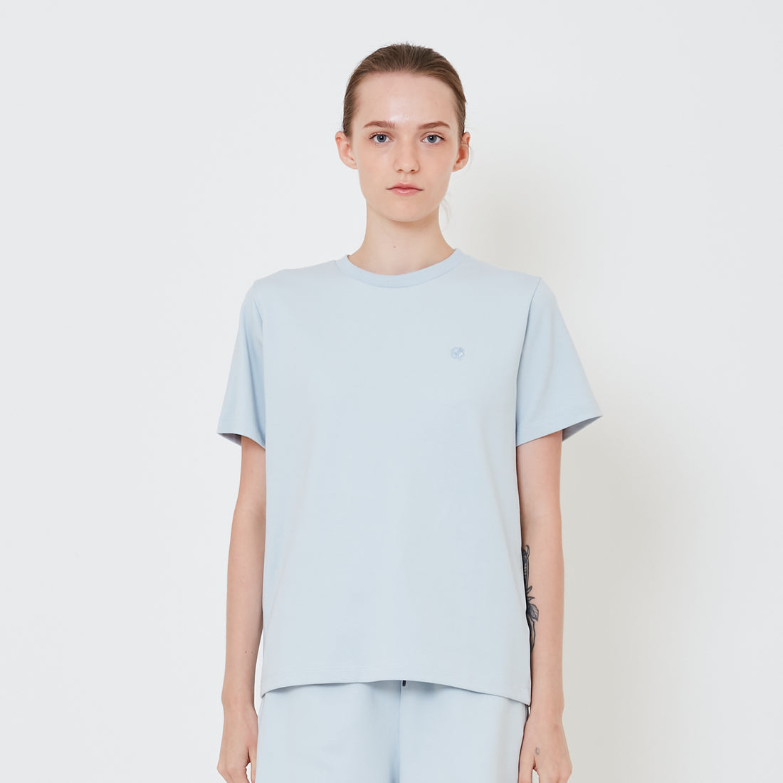 Women Embroidery Essential Tee - SW2409149