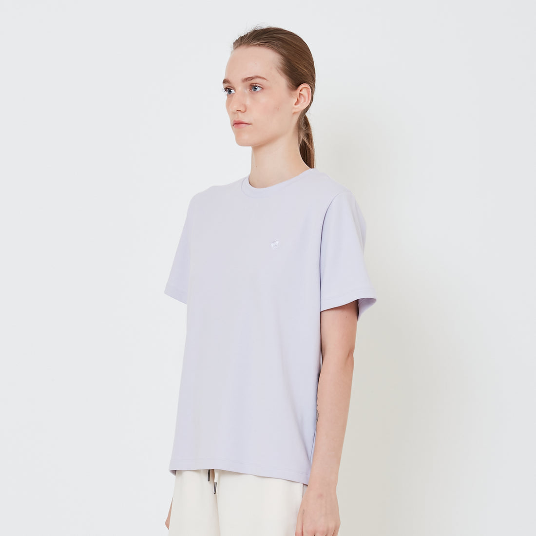 Women Embroidery Essential Tee - SW2409149