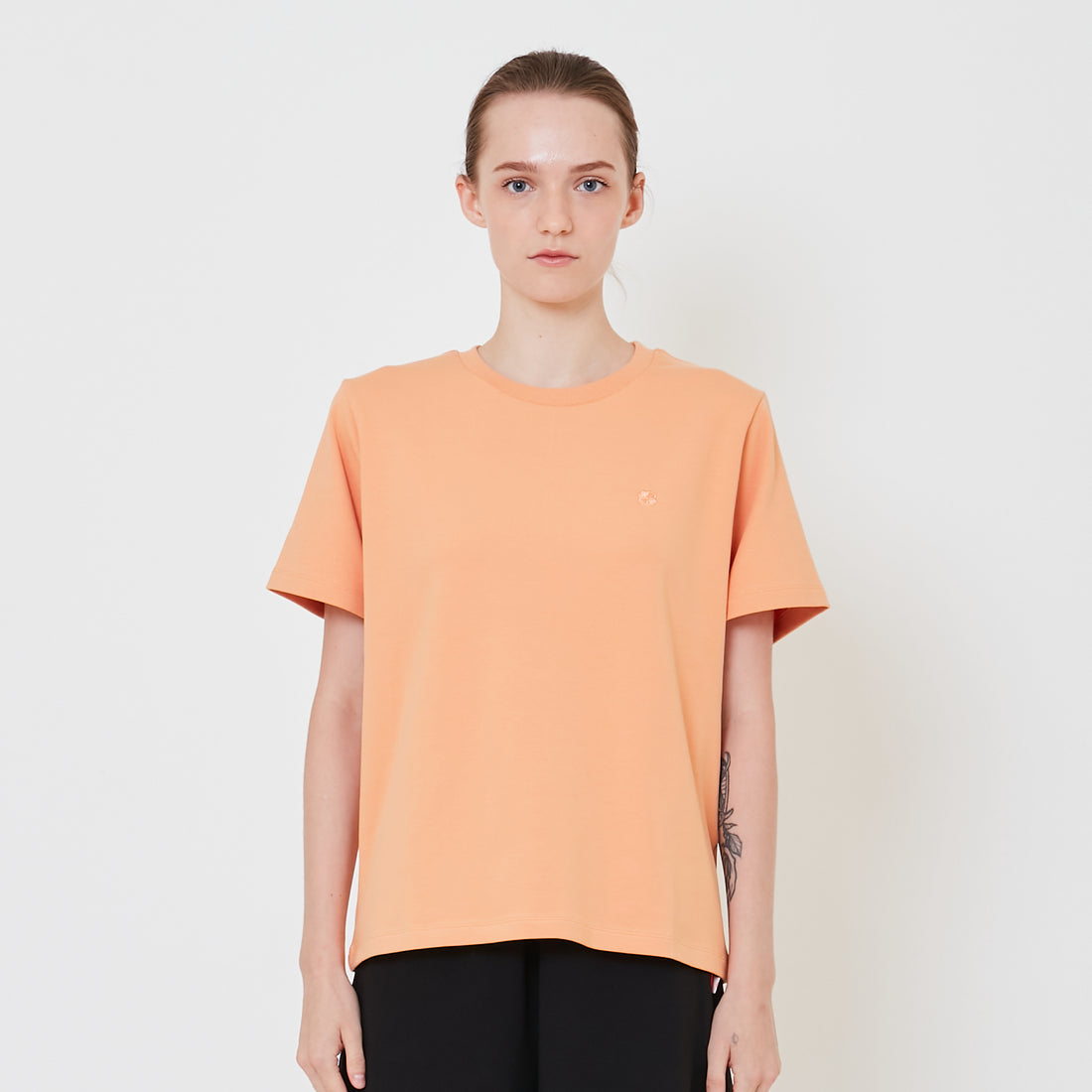 Women Embroidery Essential Tee - SW2409149