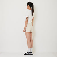 Women Short Pants - Beige - SW2501016B