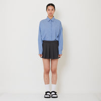 Women Pleated Skort - Grey - SW2501023A
