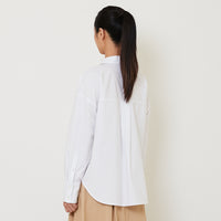 Women Oversized Shirt - Off White - SW2501024A