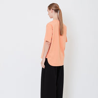 Women Oversized Top - Orange - SW2504072B