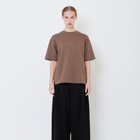 Women Oversized Top - Brown - SW2504072C