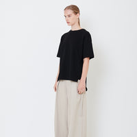 Women Oversized Top - Black - SW2504072D
