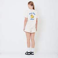 Women Elastic Waist Shorts - SW2504073