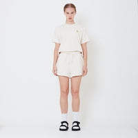 Women Elastic Waist Shorts - SW2504073