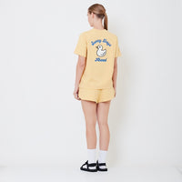 Women Elastic Waist Shorts - SW2504073