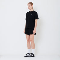 Women Elastic Waist Shorts - SW2504073