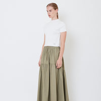 Women Mock Neck Knit Top - Off White - SW2504076A