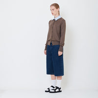 Women Baggy Jorts - Blue - SW2504082A