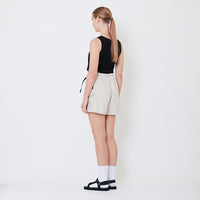 Women Cargo Shorts - Sand - SW2504084A