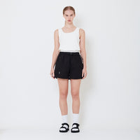 Women Cargo Shorts - Black - SW2504084B