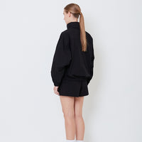 Women Hooded Jacket - Black - SW2504087B