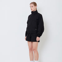 Women Hooded Jacket - Black - SW2504087B