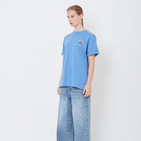 Women Graphic Oversized Top - Royal Blue - SW2505090C