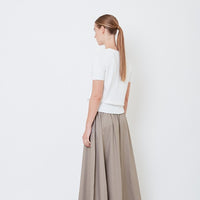 Women Knit Top - Off White - SW2505093A