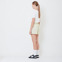 Women Nylon Shorts - Light Green - SW2505097A