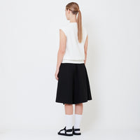 Women Pleated Shorts - Black - SW2505100B