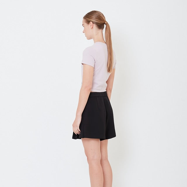 Women Cropped Top - Dusty Purple - SW2506103B