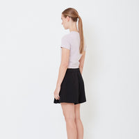 Women Cropped Top - Dusty Purple - SW2506103B