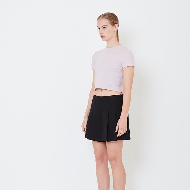 Women Cropped Top - Dusty Purple - SW2506103B