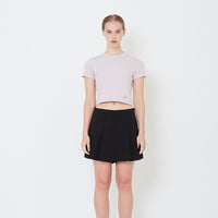 Women Cropped Top - Dusty Purple - SW2506103B