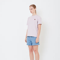 Women Embroidery Essential Top - Dusty Purple - SW2506104B
