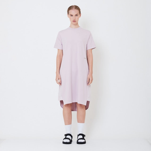 Women Combined Midi Dress - Dusty Purple - SW2506106A