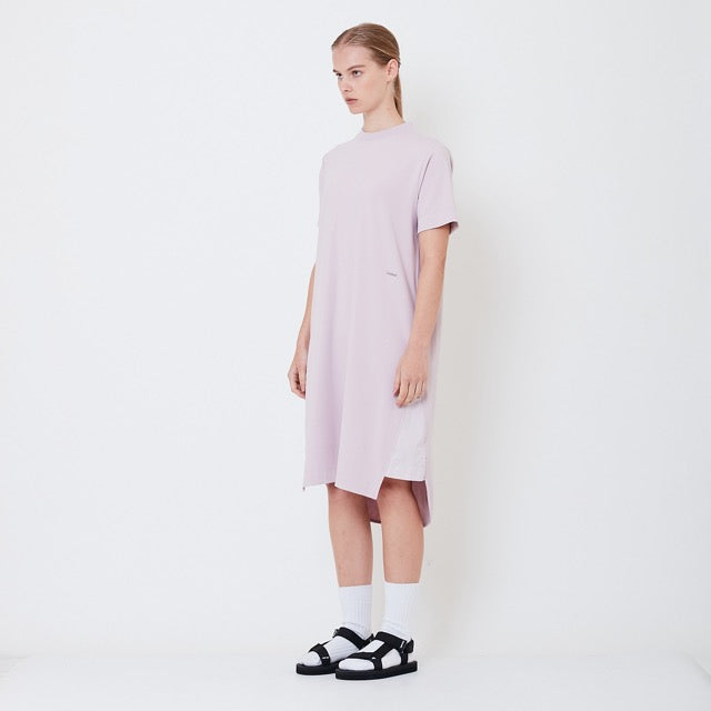 Women Combined Midi Dress - Dusty Purple - SW2506106A