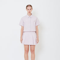 Women Cotton Shirt - Dusty Purple - SW2506115A