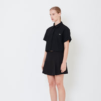 Women Cotton Shirt - Black - SW2506115B