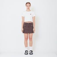 Women Cargo Skirt - Grey - SW2506116A