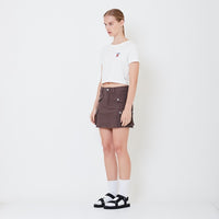 Women Cargo Skirt - Grey - SW2506116A
