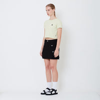 Women Cargo Skirt - Black - SW2506116B