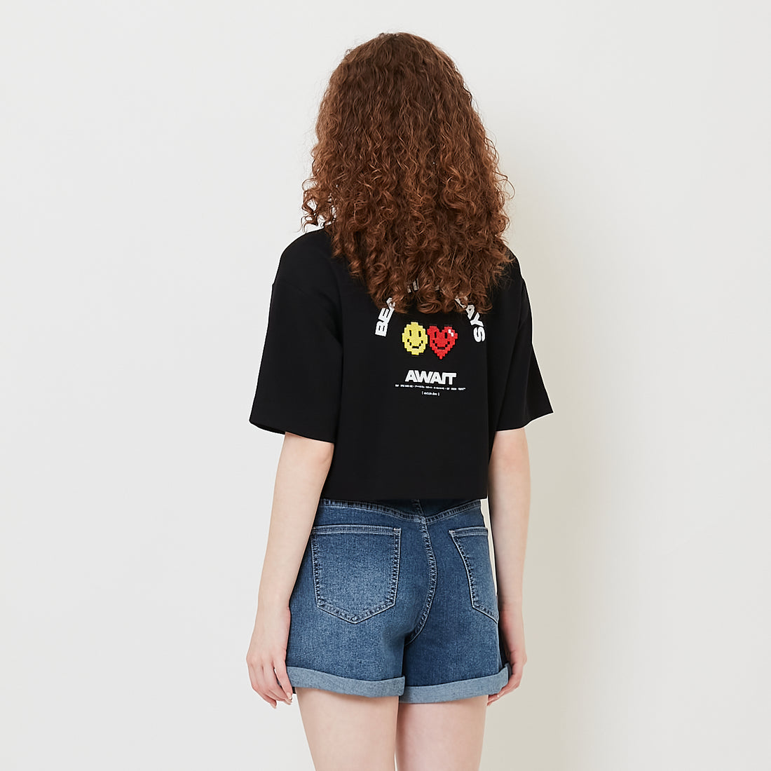 Women Graphic Boxy Top - SW2508124