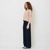 Women Straight Cut Jeans - Navy - SW2508129B