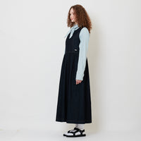 Women Denim Midi Dress - Navy - SW2508136A