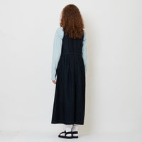 Women Denim Midi Dress - Navy - SW2508136A