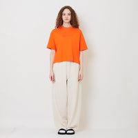 Women Barrel Leg Long Pants - Sand - SW2509142A