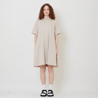 Women Combined Short Dress - Sand - SW2509147A