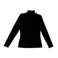 Women Turtleneck Top - Black - SW2510163B