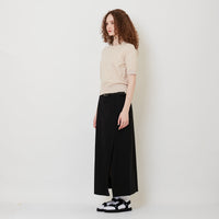 Women Maxi Skirt - Black - SW2510169B